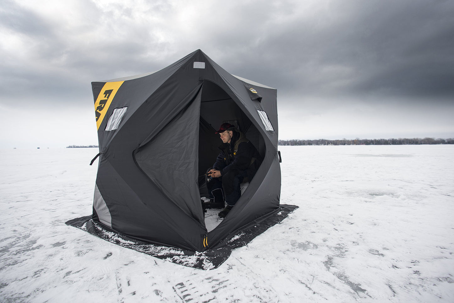 Frabill Hub Shelters | Premium Shelter for Ice-Fishing and Angler Capacities