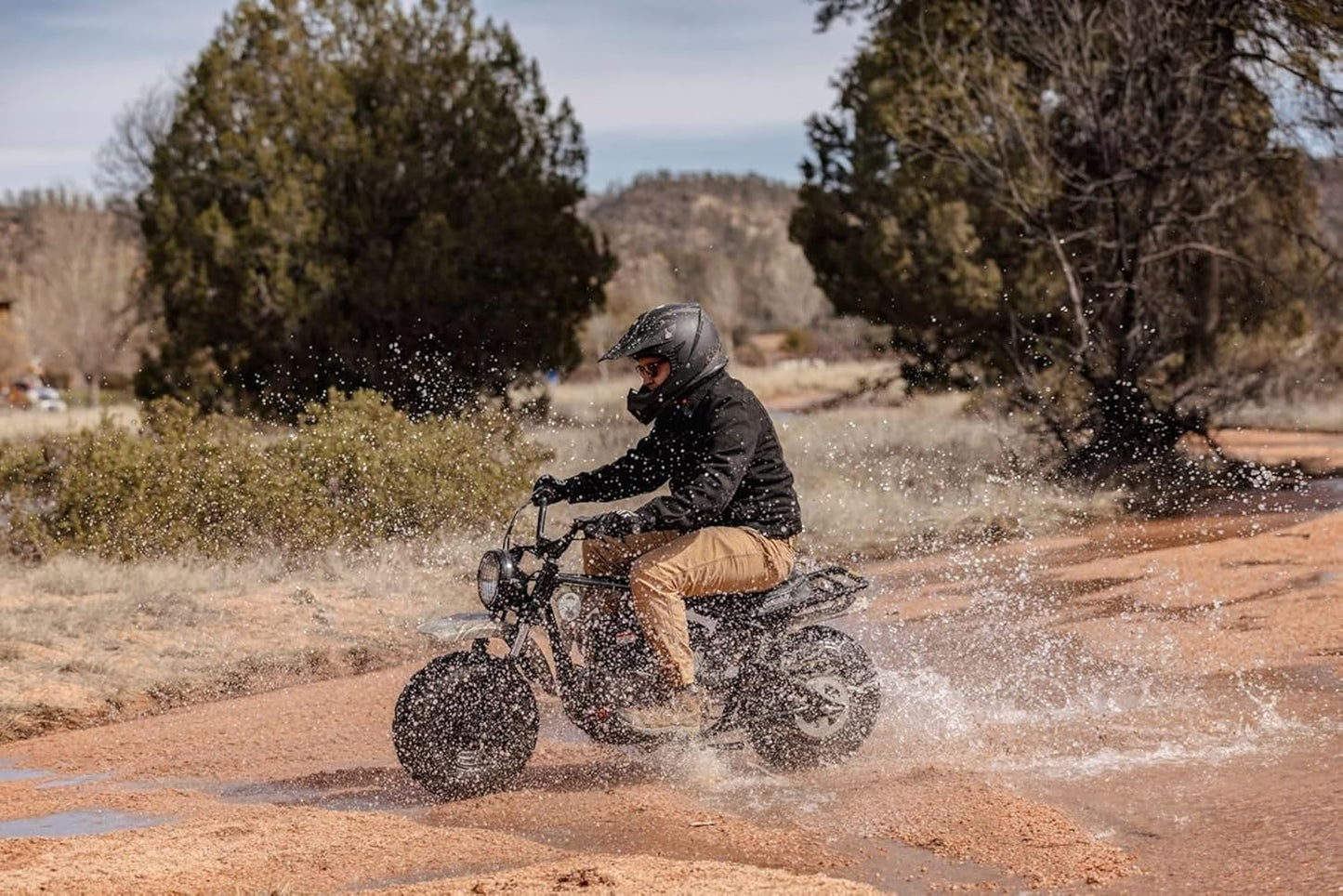 Coleman Powersports B200C 196cc Gas Powered Camo Minibike for Kids and Adults, 1-Cylinder, 4-Stroke, 23 Mph, 200 lbs Maximum Load, Ideal for Off-Road and Trail Riding