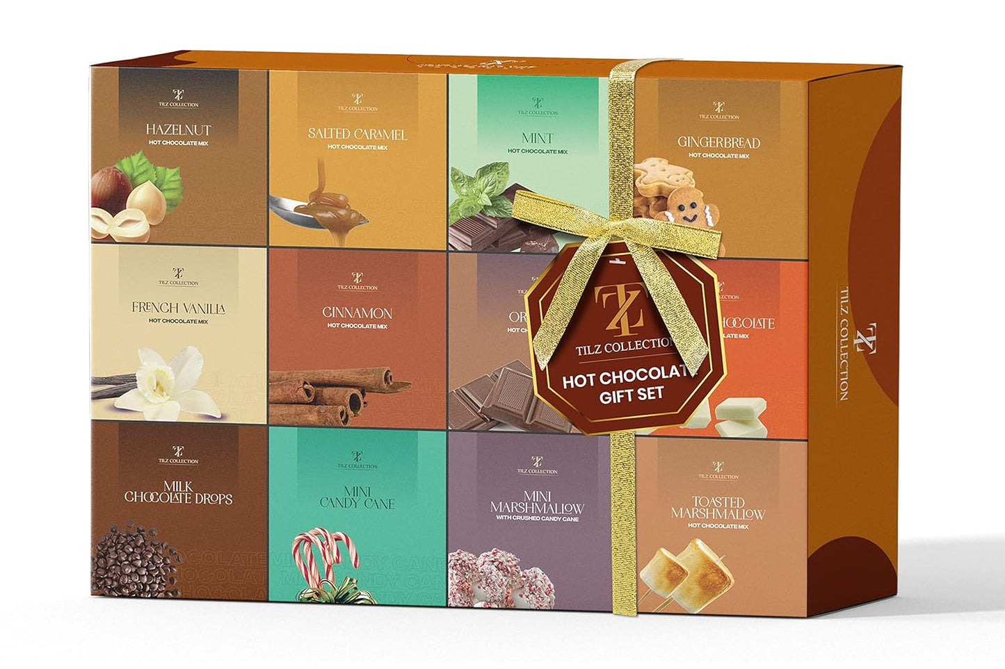 Hot Chocolate Gift Sets - 12 Days, Hot Chocolate Gift |Small Gifts |Hot Chocolate Mix |Gourmet Hot Chocolate Set |Hot Chocolate Gift Sets |Gifts For Women, Kids, Men