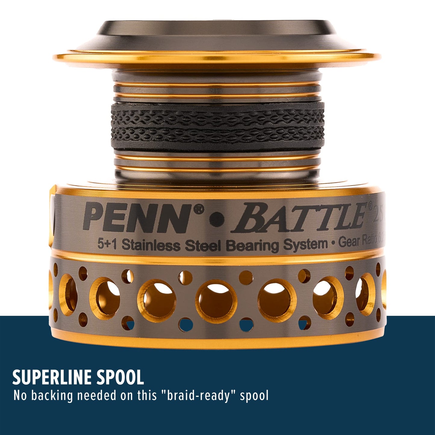 PENN Battle Spinning Reel and Fishing Rod Combo