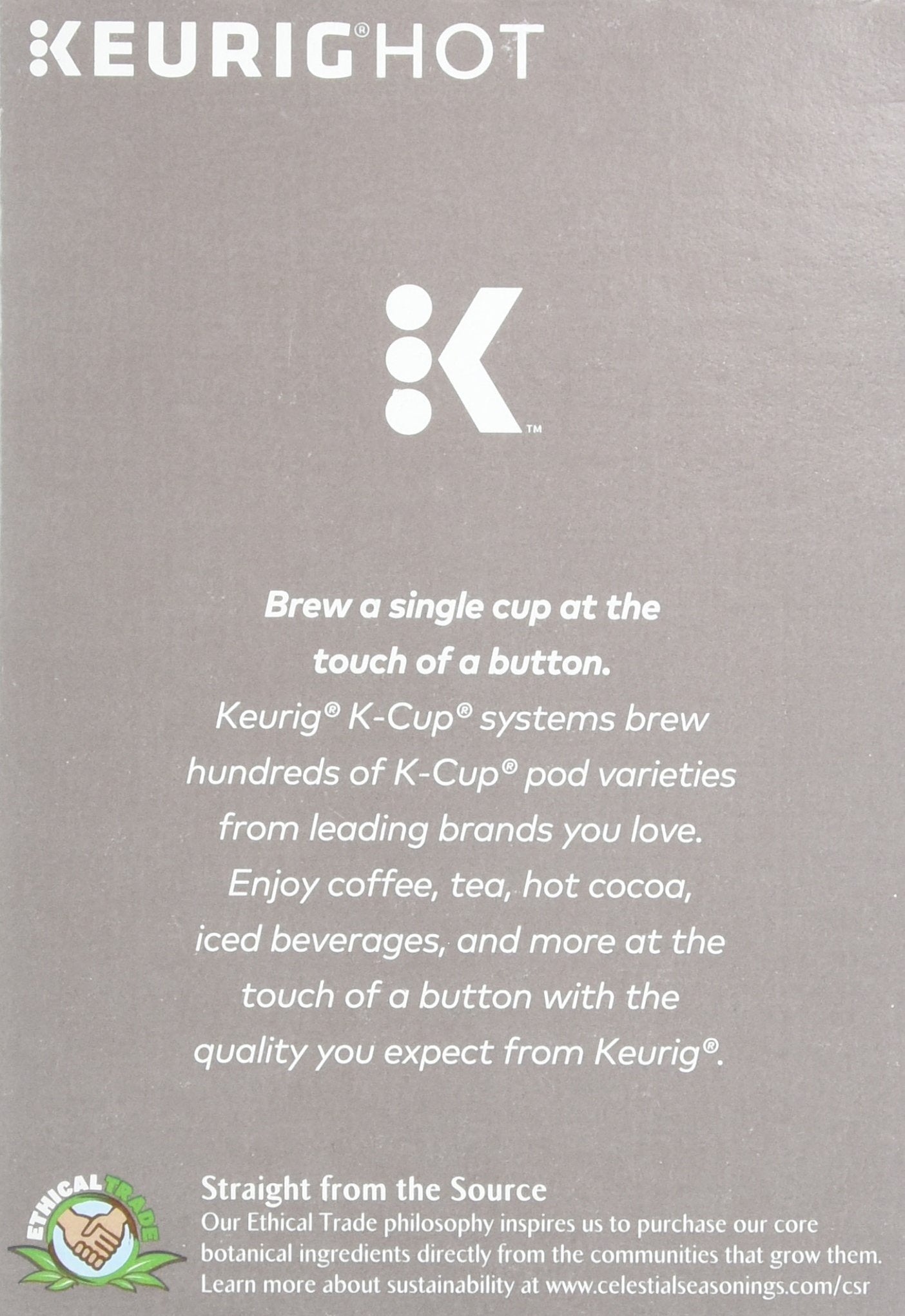 Celestial Seasonings English Breakfast Black Tea, Single-Serve Keurig K-Cup Pods, 96 Count