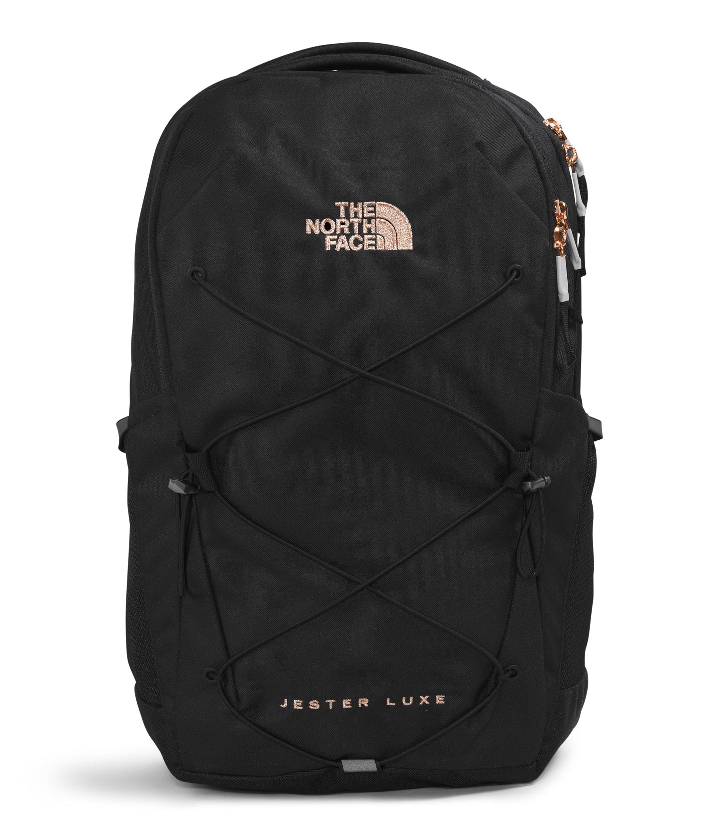 The North Face Women's Every Day Jester Laptop Backpack, TNF Black/Burnt Coral Metallic, One Size