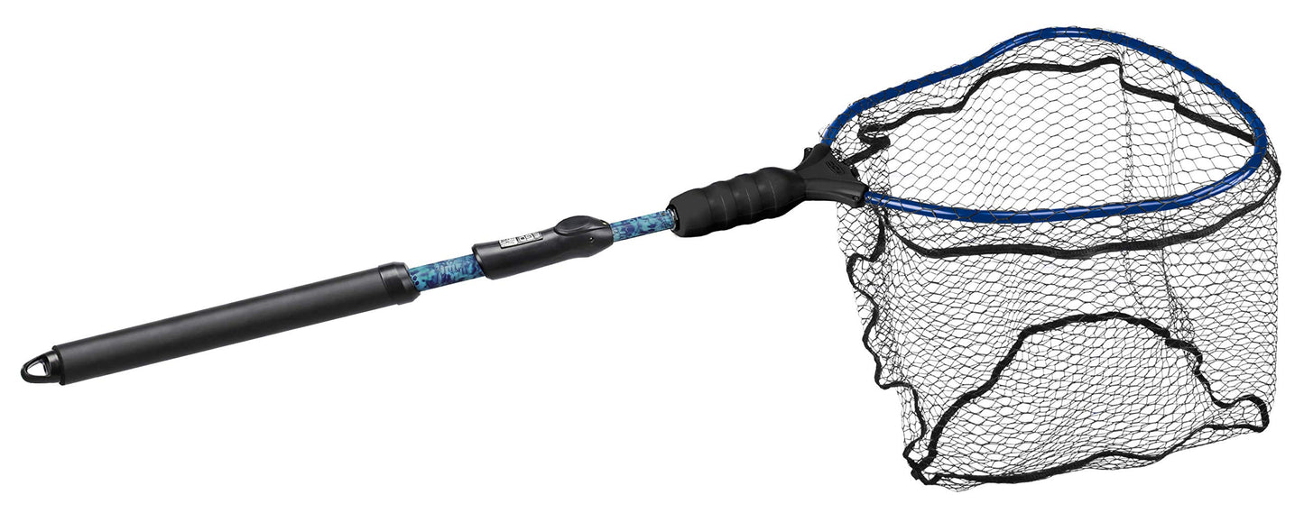 Ego S2 Slider Fishing Net, Ultimate Fishermen’s Tool Telescoping Handle, Replaceable Head, Salt & Freshwater, 18-36" Handle, 17x19 Inch Hoop