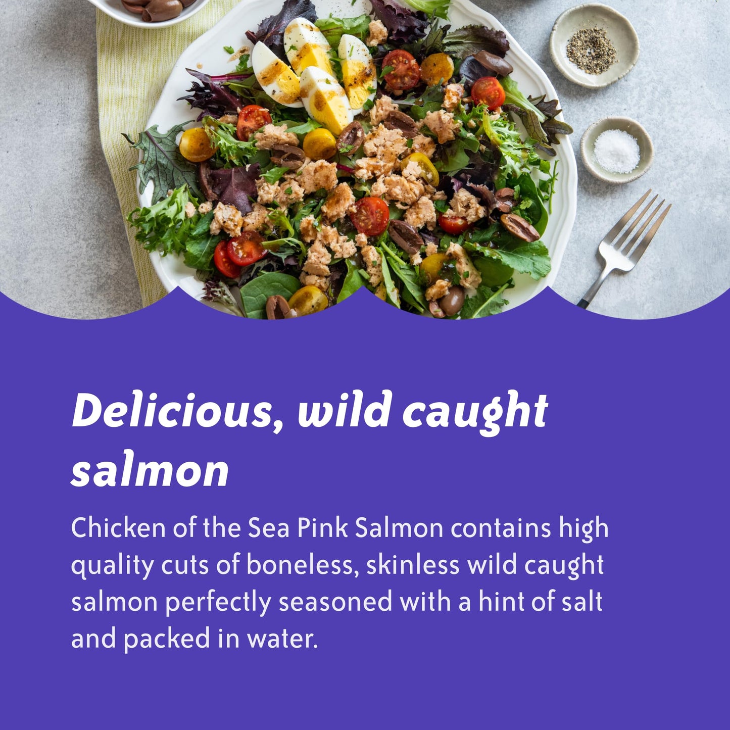 Chicken of the Sea Alaskan Pink Salmon, 14.75 Ounce Cans (Pack of 12), Wild Caught Canned Salmon, Traditional Style