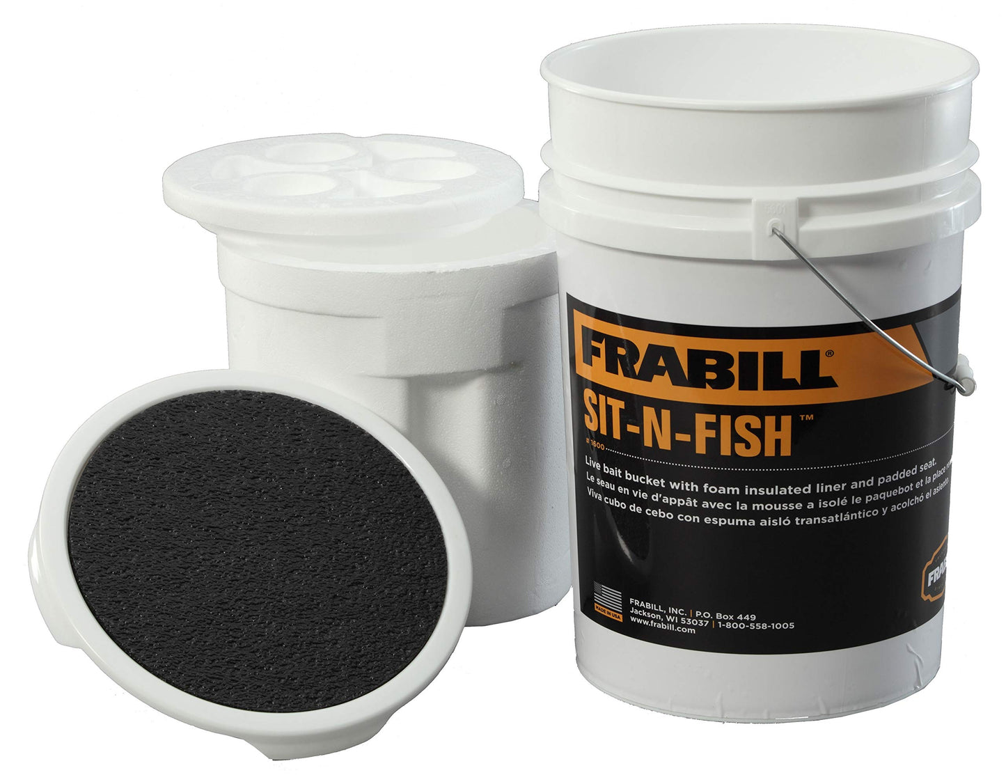 Frabill Buckets & Accessories