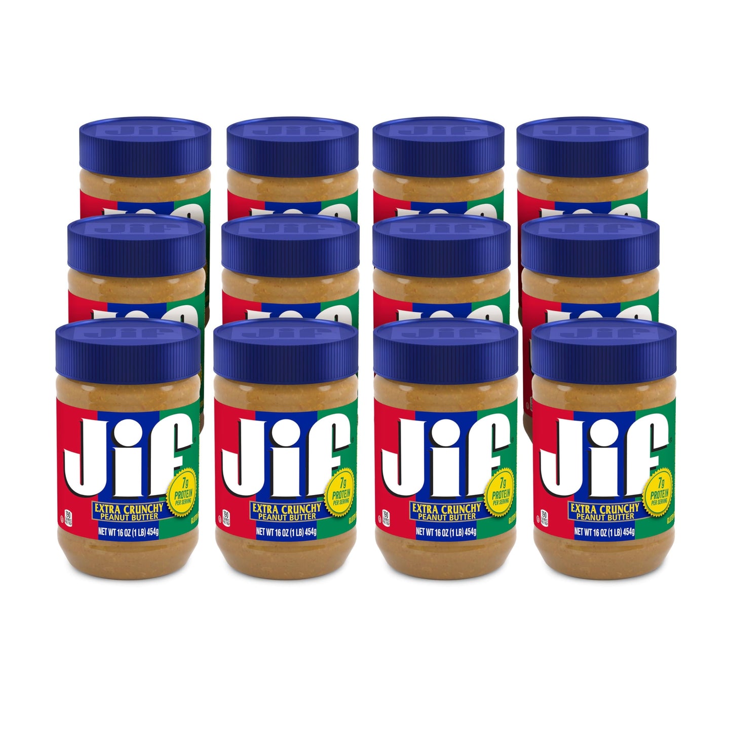 Jif Creamy Peanut Butter, 16 Ounces (Pack of 3)