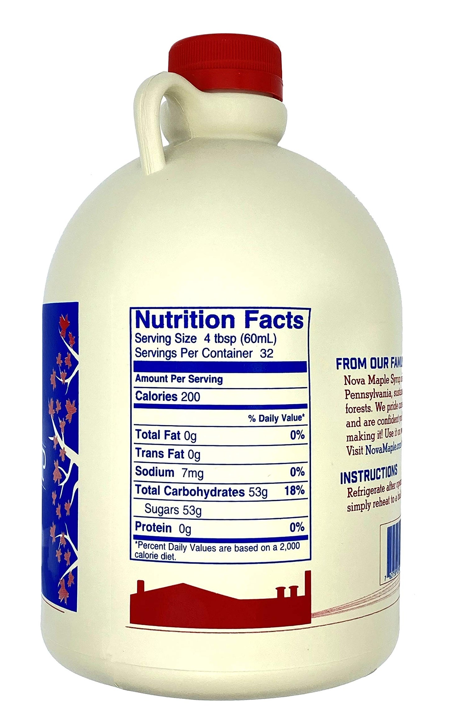 Nova Maple Syrup - Pure Grade-A Maple Syrup (Gallon)