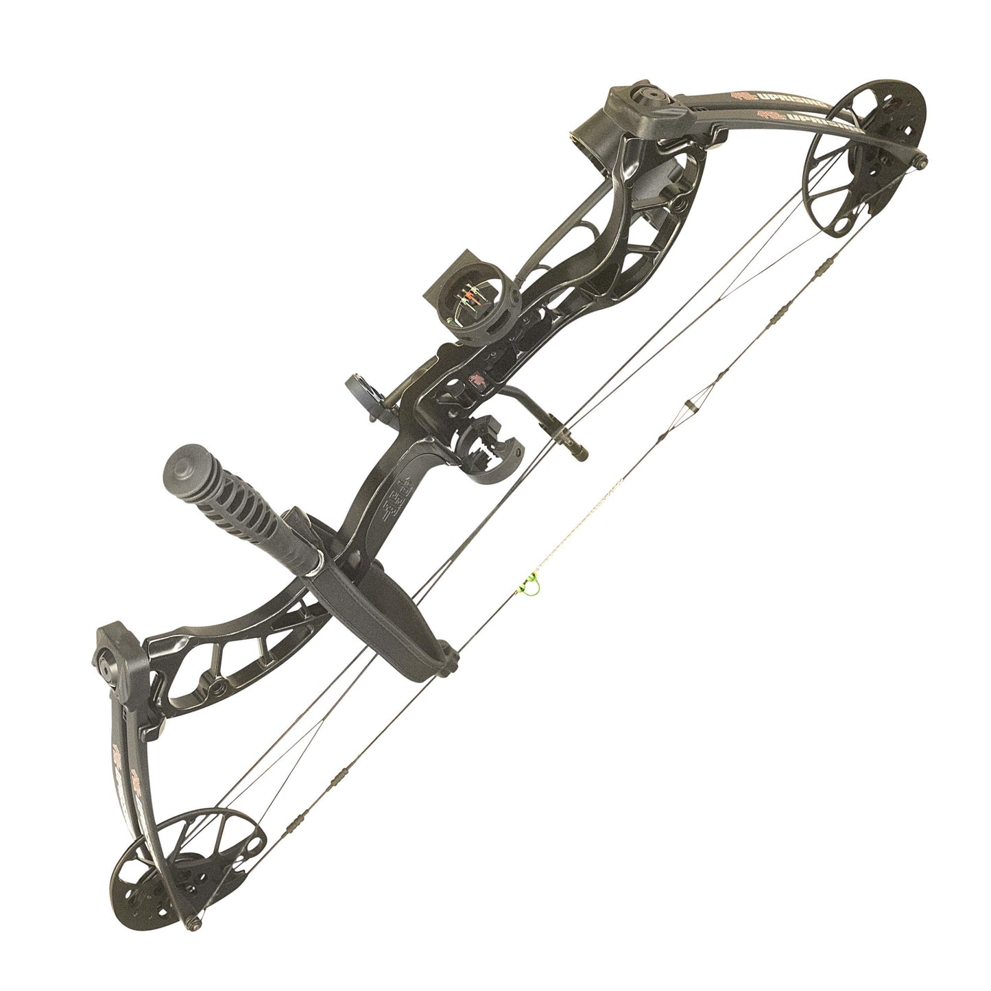 PSE ARCHERY Uprising Compound Bow Package for Adults, Kids & Beginners -Press Free Adjustment -Draw Range 14"-30"-Draw 15-80LB Pull -Up to 310 FPS