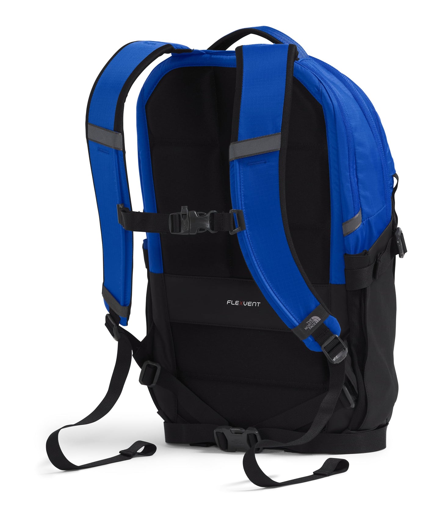 THE NORTH FACE Recon Everyday Laptop Backpack | Daypack with Water Repellent Finish, 16" Laptop Sleeve, 2 Water Bottle Pockets, TNF Black/TNF Black-NPF, One Size