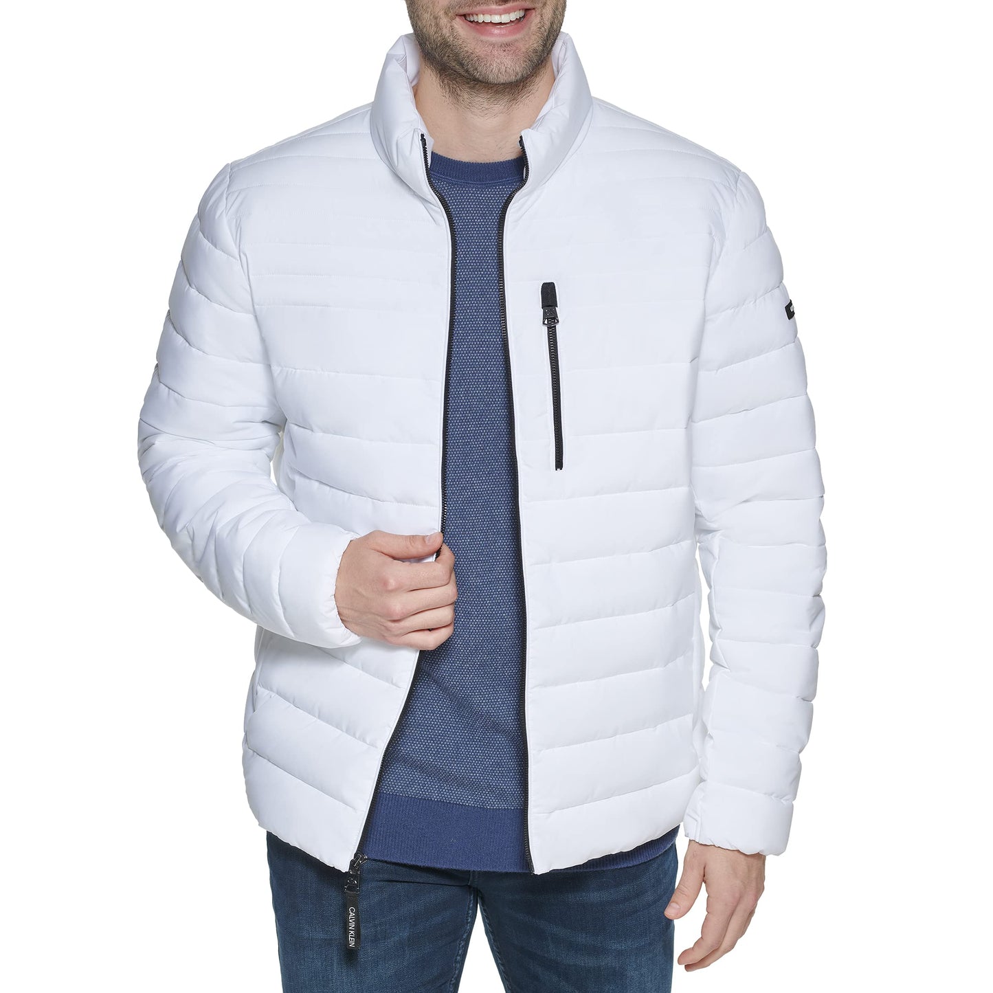 Calvin Klein Men's Full Zip Down Puffer Coat