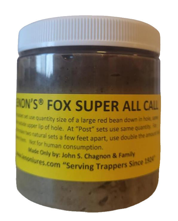 Lenon's Fox Super All Call - Lure / Scent Both Red Fox and Gray Fox will always investigate