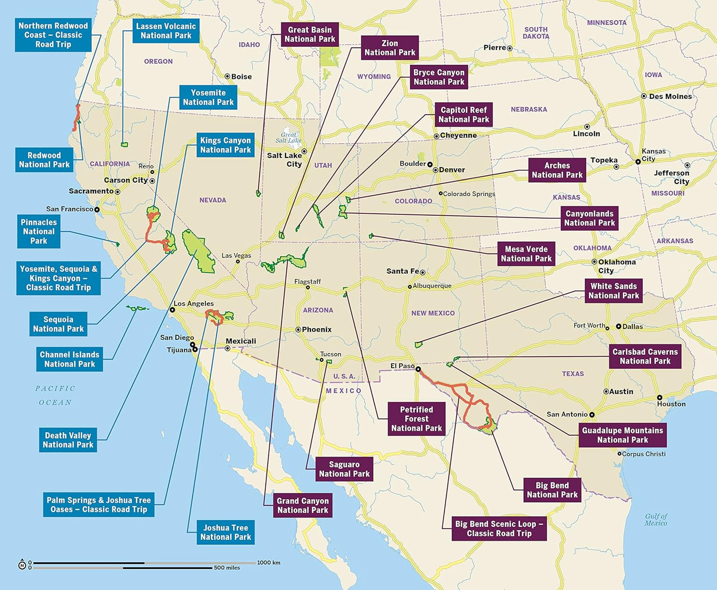 Lonely Planet California & Southwest USA's National Parks (National Parks Guide)