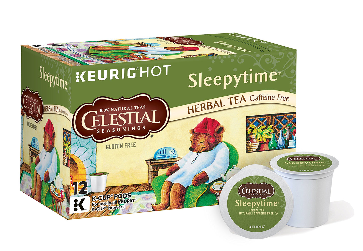 Celestial Seasonings English Breakfast Black Tea, Single-Serve Keurig K-Cup Pods, 96 Count