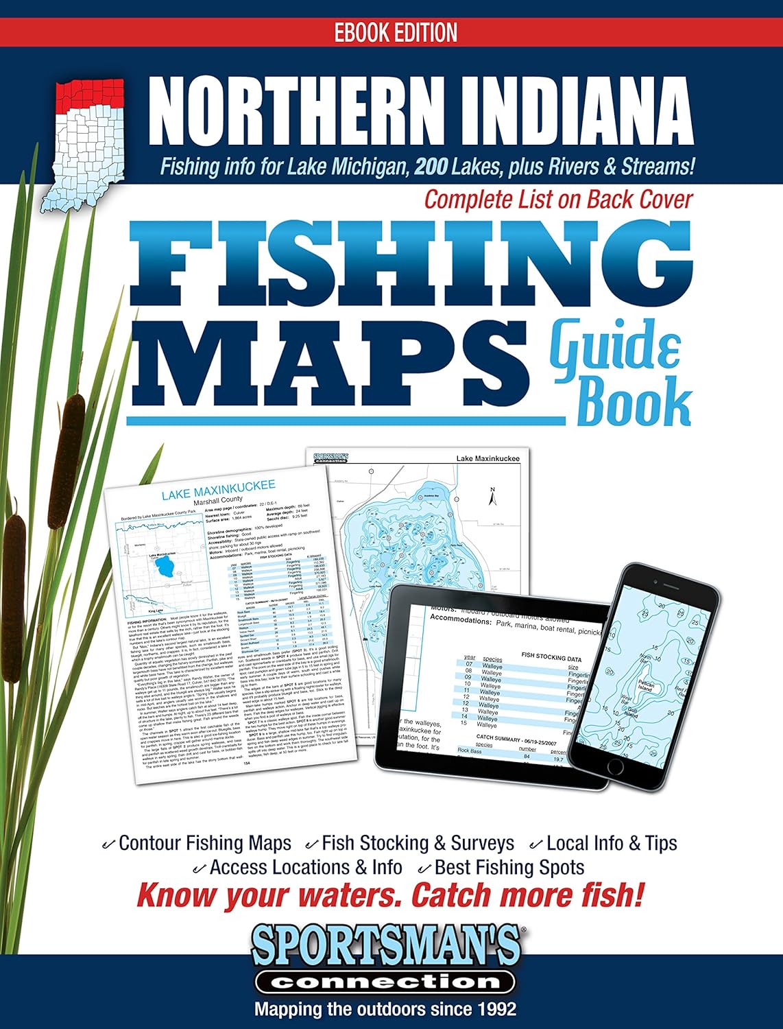 Northern Indiana Fishing Map Guide