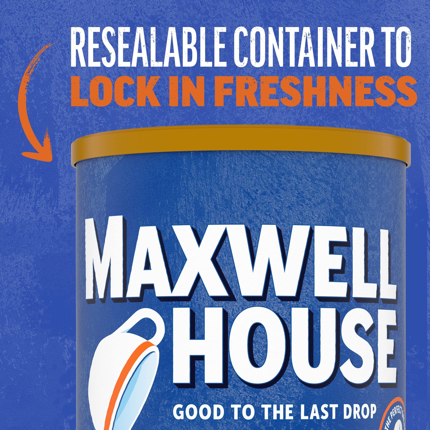 Maxwell House Decaffeinated Original Medium Roast Ground Coffee, 29.3 oz Canister