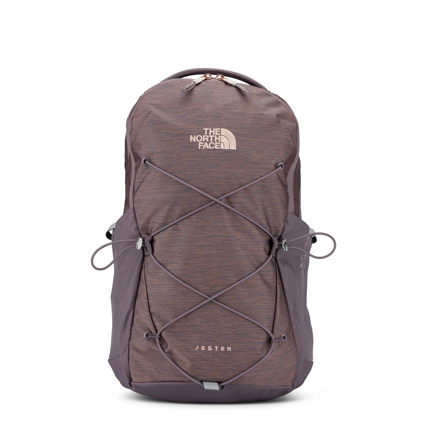 The North Face Women's Every Day Jester Laptop Backpack, TNF Black/Burnt Coral Metallic, One Size