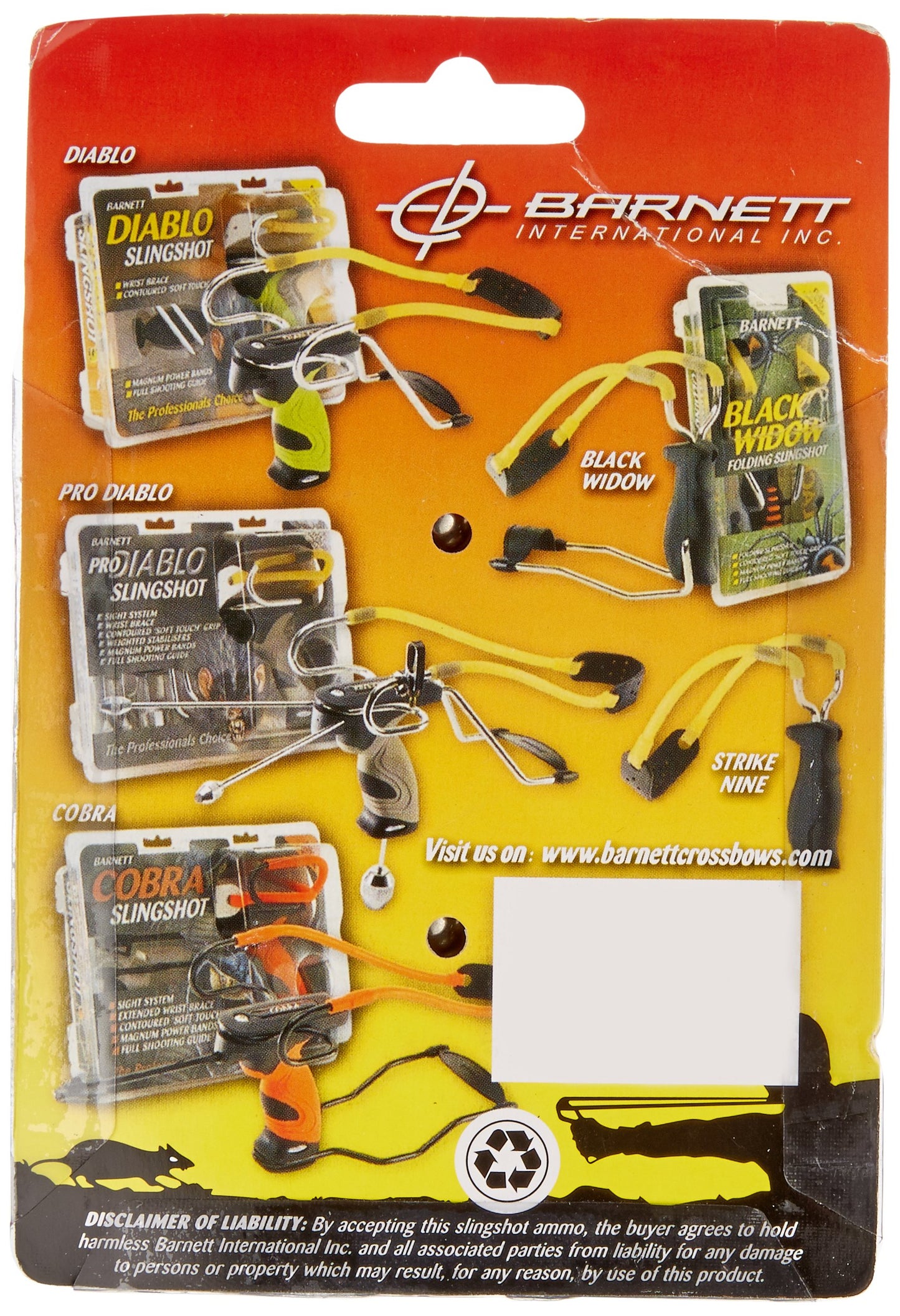 Barnett Stainless Steel Slingshot Ammo for Barnett Slingshots, Hunting Quality, 38 Caliber