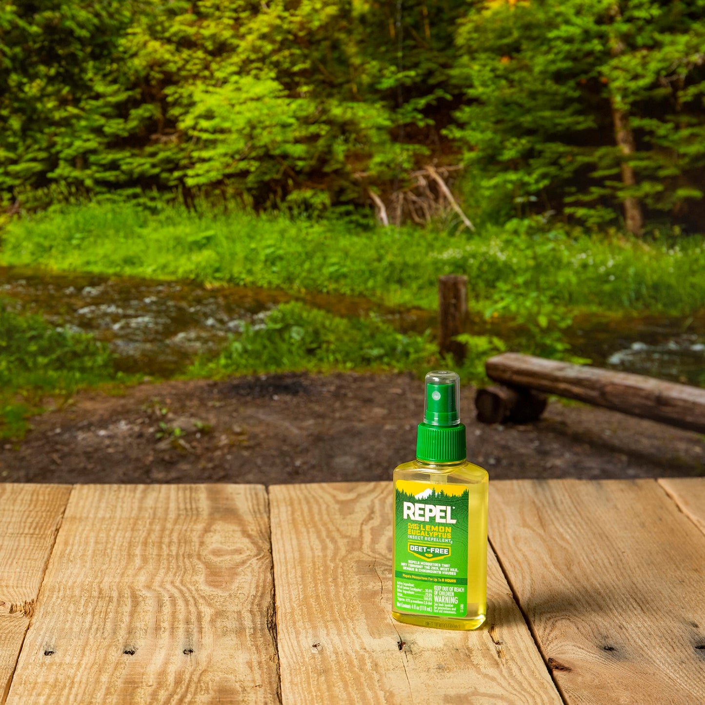 Repel 100 Insect Repellent, Pump Spray, 4-Fluid Ounces, 10-Hour Protection