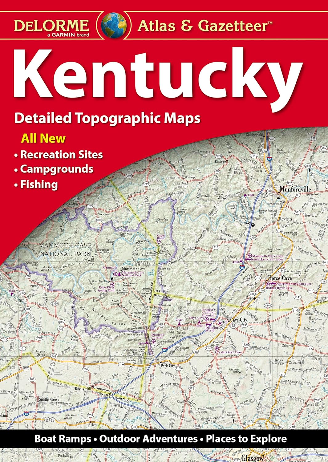 Delorme Atlas & Gazetteer: Kentucky