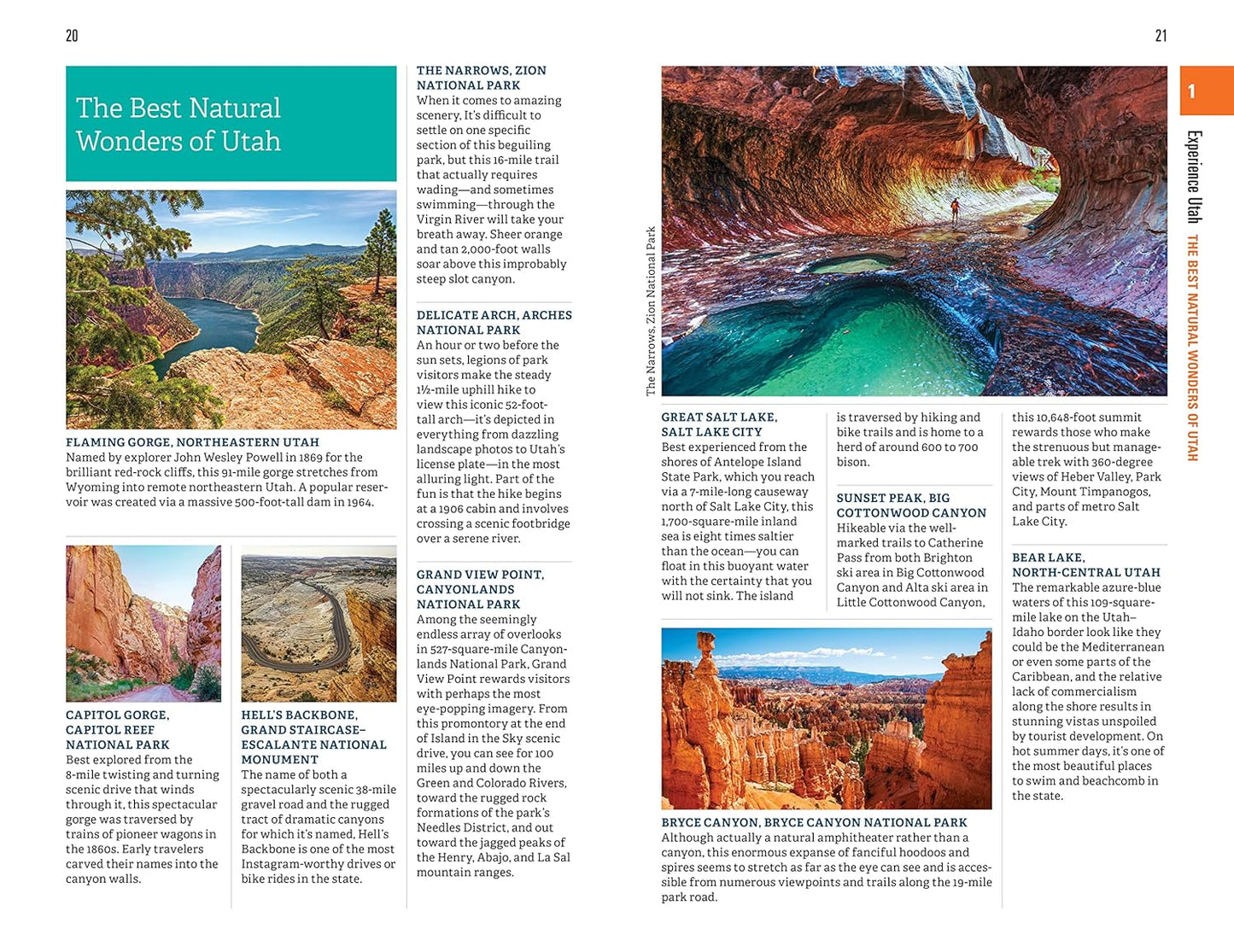 Fodor's Utah: with Zion, Bryce Canyon, Arches, Capitol Reef, and Canyonlands National Parks (Full-color Travel Guide)