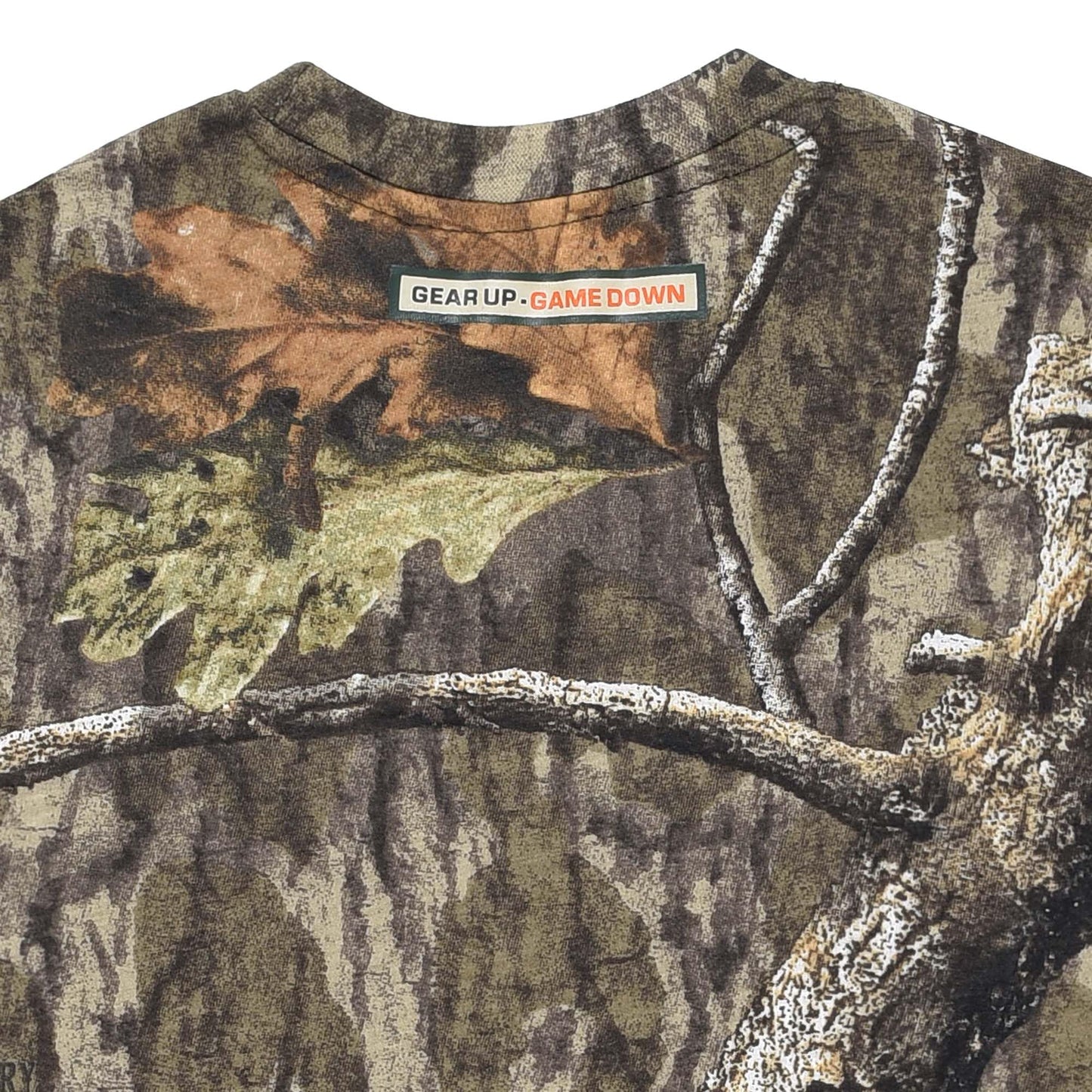 Youth Camouflage Short Sleeve Crewneck Shirt for Boys and Girls