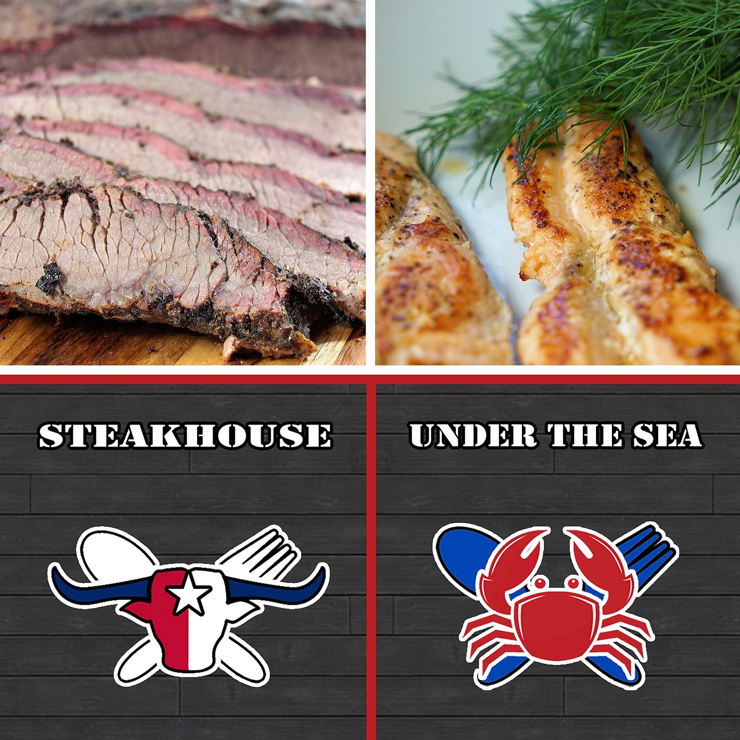 THE TAILGATE FOODIE Rare Pitmaster Gourmet Seasonings | 8 pc Grill Essentials Gift Set | 6 Secret Competition BBQ Spice Blends for Ribs, Pork, Brisket, Chicken, Fish, Steak *Great Christmas Gift*