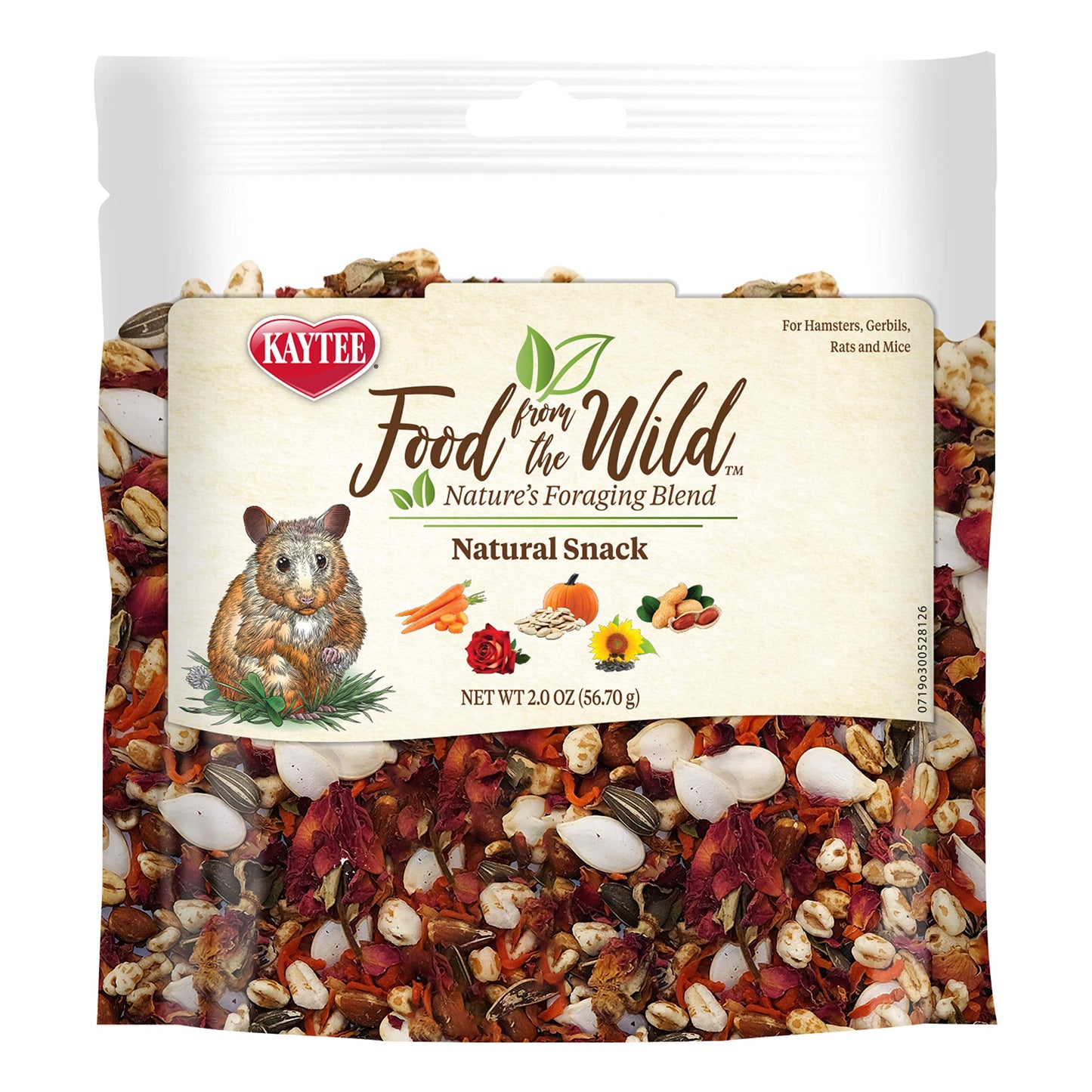 Kaytee Food from The Wild Natural Pet Hamster Food, 2 Pound