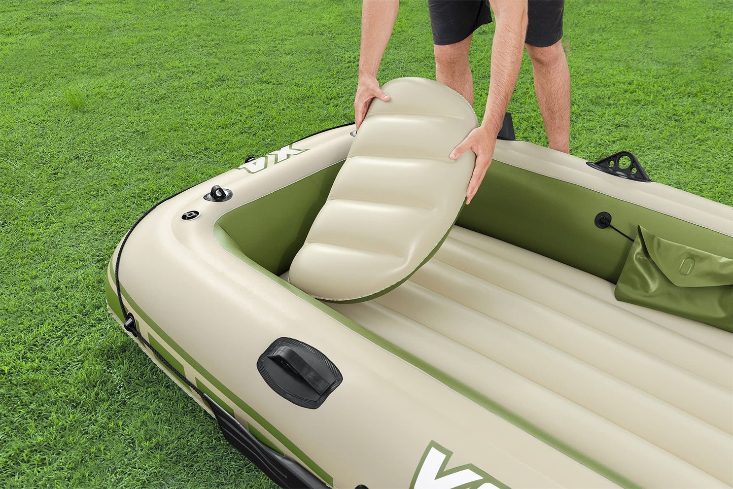 Bestway Hydro-Force Inflatable Raft Set | Inflatable Boat for Kids and Adults | Great for Ponds, Lakes, Rivers