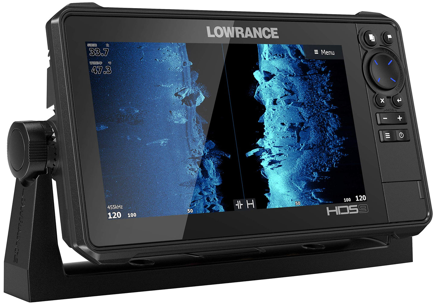 Lowrance HDS-Live Fish Finder, Multi-Touch Screen, Live Sonar Compatible, Preloaded C-MAP US Enhanced Mapping