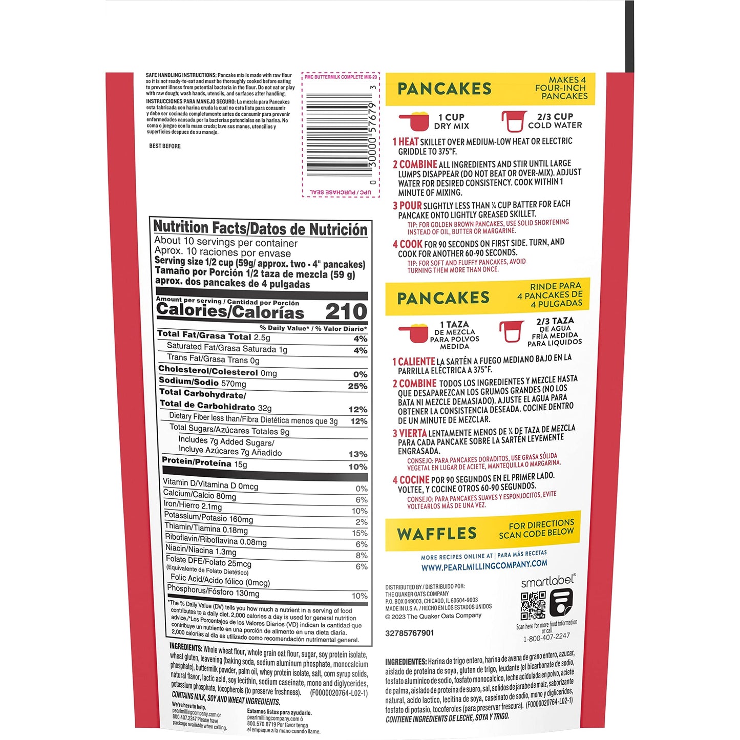 Pearl Milling Company Protein Pancake Mix - Buttermilk