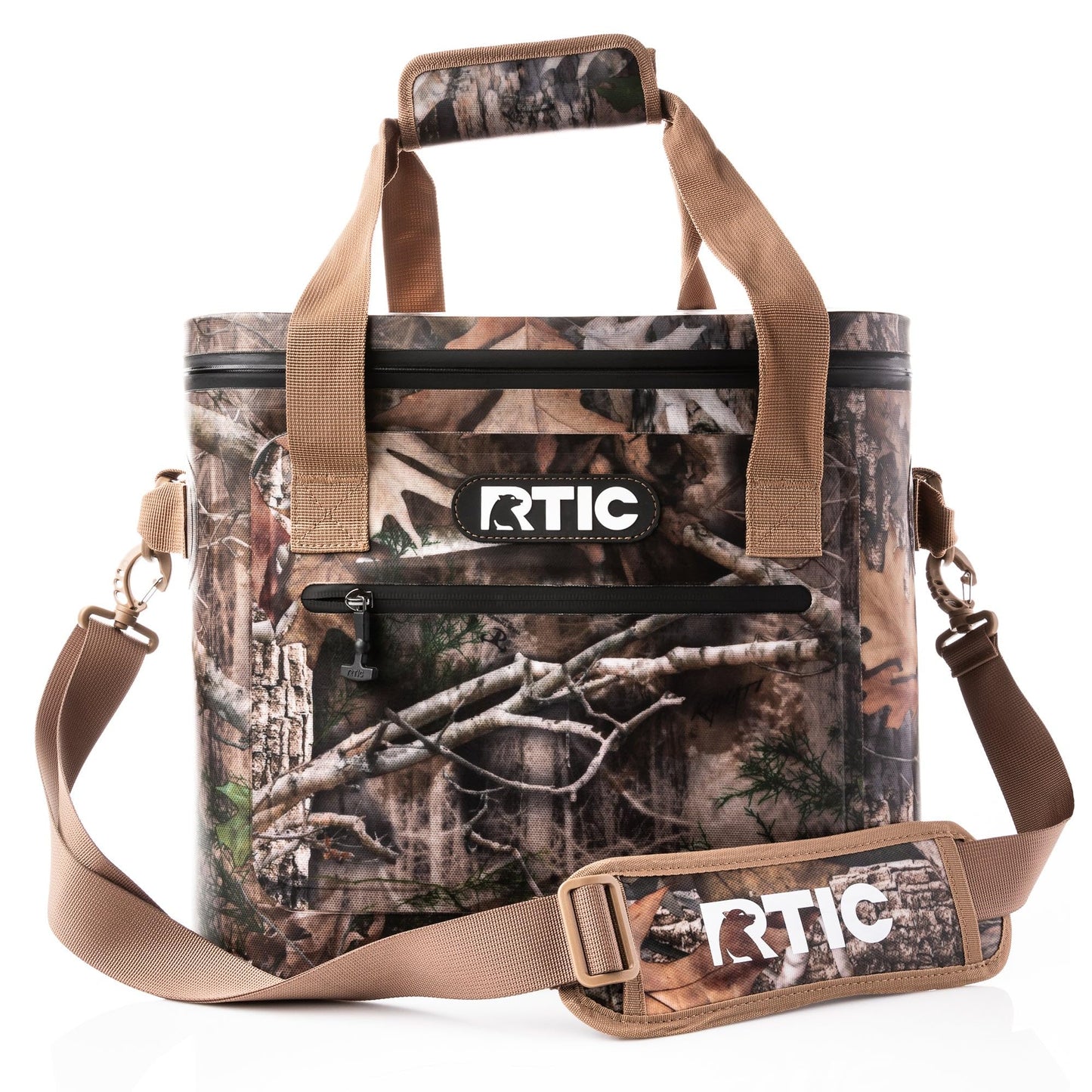 RTIC Ultra-Tough Soft Cooler 30 Can, Insulated Bag Portable Ice Chest Box for Lunch, Beach, Drink, Beverage, Travel, Camping, Picnic, Car, Trips, Floating Cooler Leak-Proof with Zipper