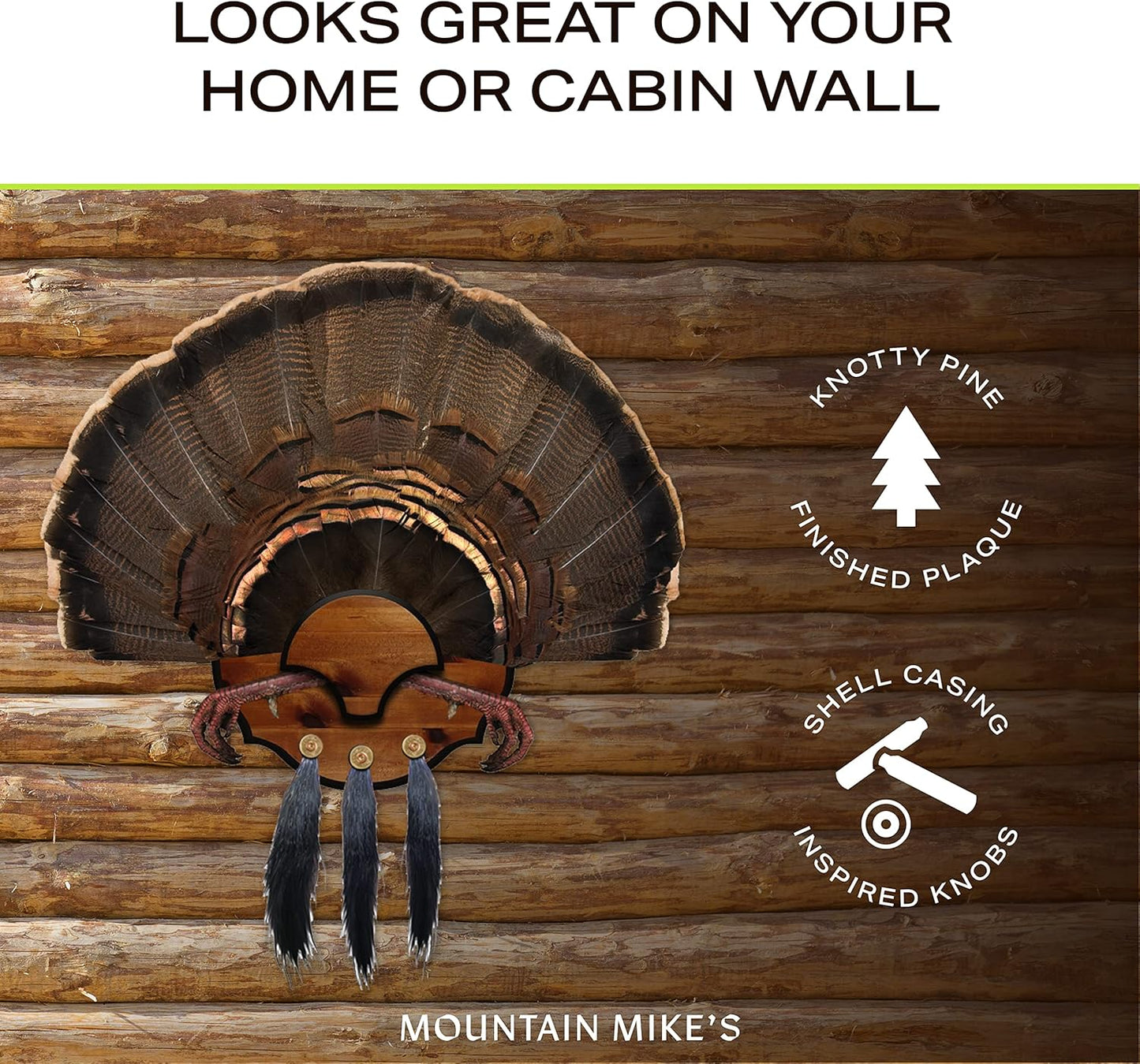 Mountain Mike's Reproductions Beard Master Turkey Mounting Kit