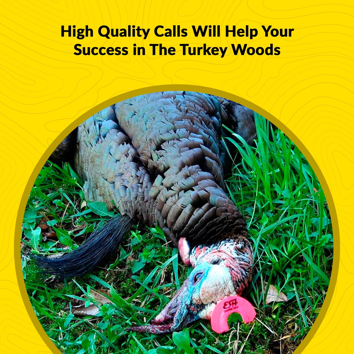 ESH Turkey Mouth Calls – Single or Multi-Pack (2, 3, or 6-Pack) Diaphragm Turkey Calls for Hunting – Variety of Reed Cuts for Realistic Hen Sounds – Perfect for Beginners and Pros
