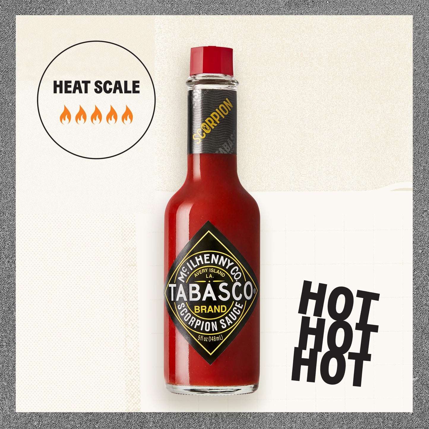 TABASCO Brand Original Red Pepper Hot Sauce, Medium Heat, Bulk Plastic Jug, Classic & Versatile, Three Simple Ingredients, For Large Recipes & Marinades, Great on Everything, 128 Fl Oz (Pack of 1)