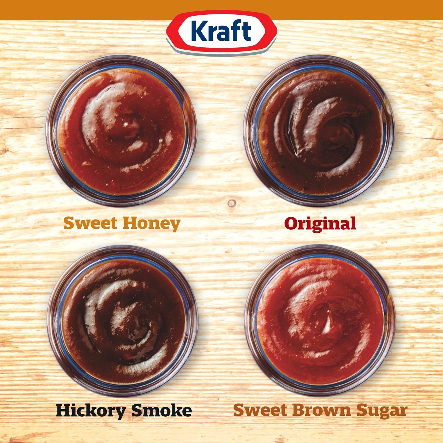 Kraft Sweet Brown Sugar Slow-Simmered Barbecue Sauce, 18 oz Bottle