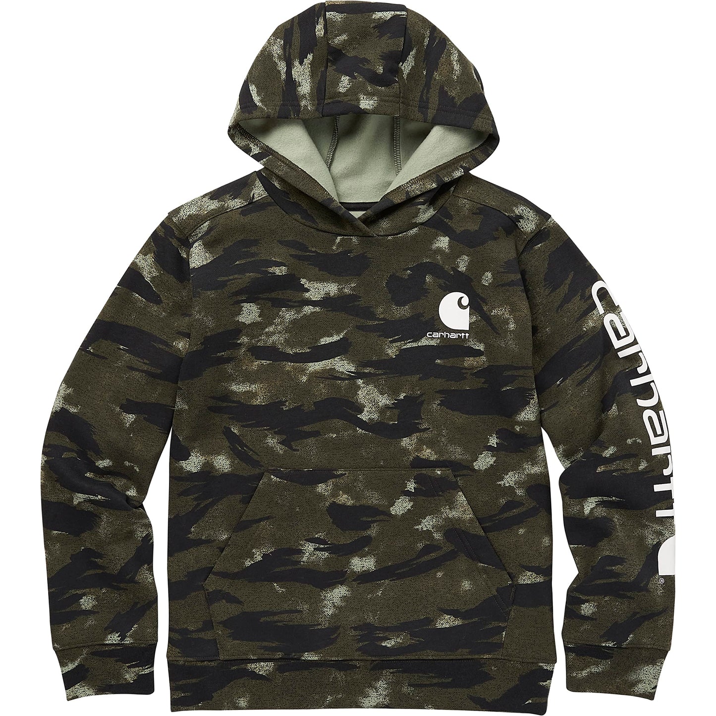 Carhartt Boys' Long Sleeve Hooded Sweatshirt
