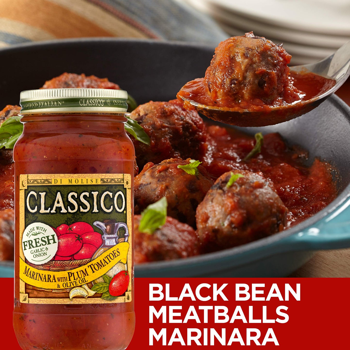 Classico Marinara with Plum Tomatoes & Olive Oil Pasta Sauce (24 oz Jar) (Pack of 3)