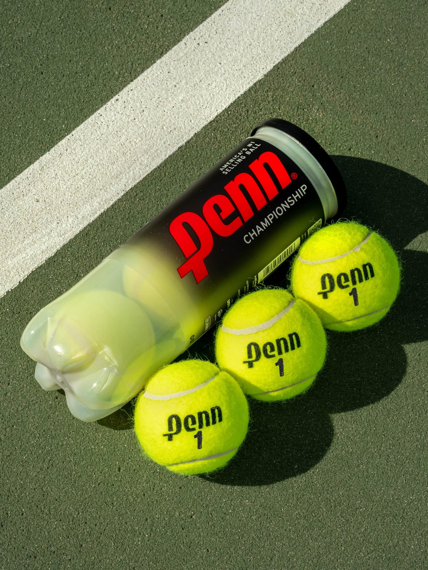 Penn Championship Tennis Balls - Extra Duty Felt Pressurized Tennis Balls 3 Count(Pack of 12)