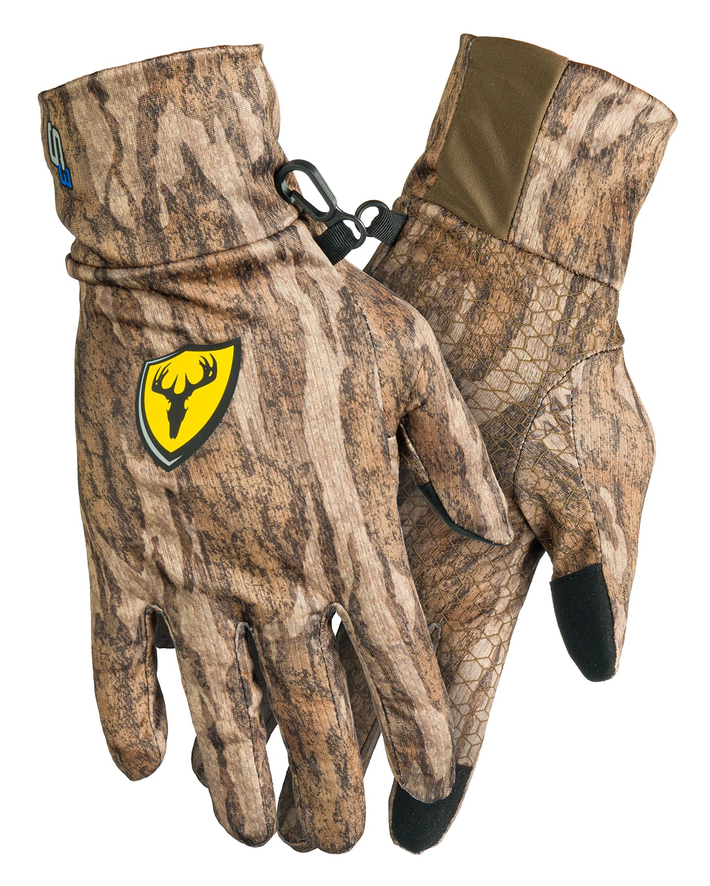 SCENTBLOCKER Shield Series S3 Touch Text Gloves, Hunting Gloves for Men