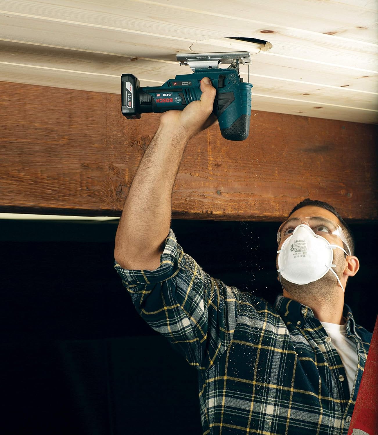 BOSCH JS120N 12V Max Barrel Grip Jig Saw, Cordless, Variable Speed, Tool-free Blade Change (Bare Tool)