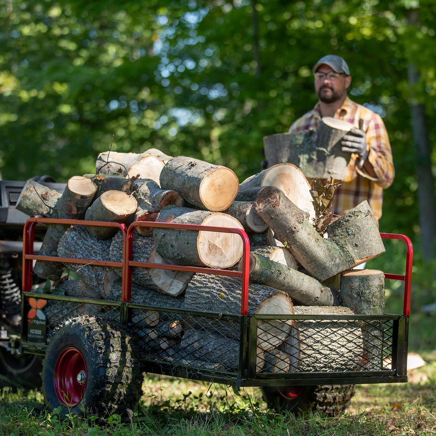 Trail Warrior X4 Heavy Duty UTV/ATV Trailer - For Off-Road Use - 1,250 lb. Capacity, TX159
