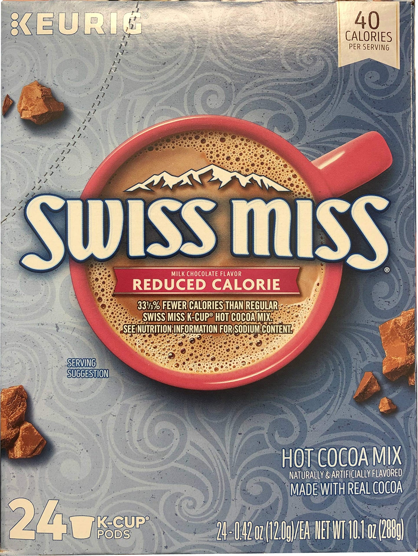 Swiss Miss Milk Chocolate Flavor Hot Cocoa Mix Canister, 76.55 oz.