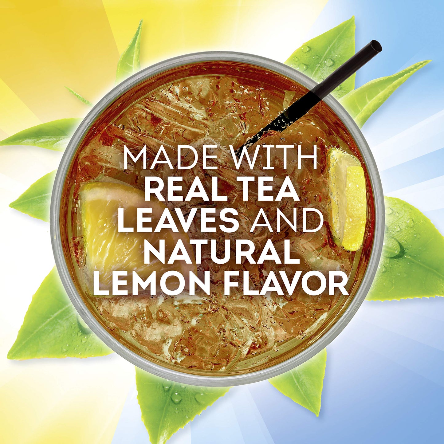 Lipton Lemon Iced Tea Mix, Sweetened, Makes 10 Quarts