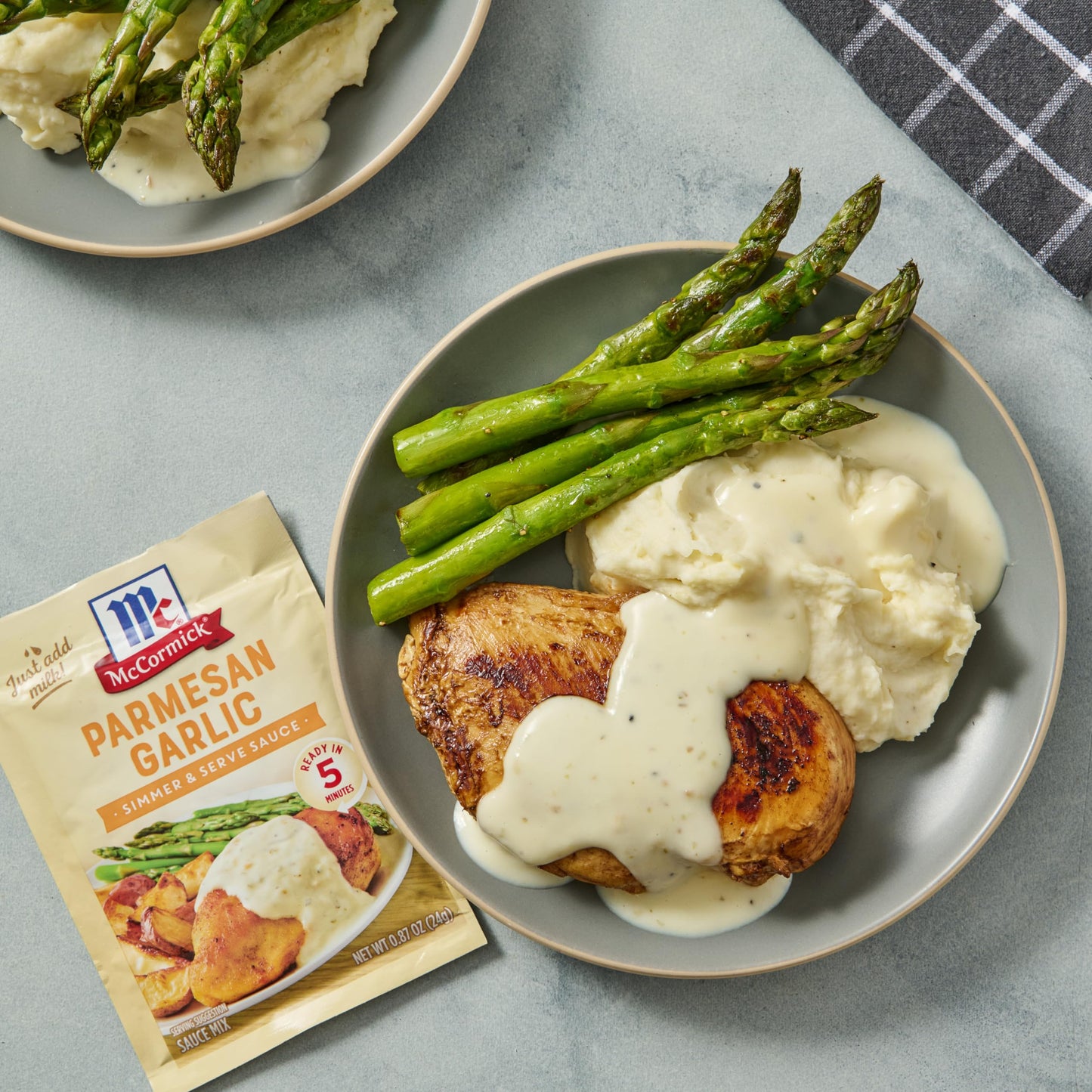 McCormick Lemon Herb Butter Simmer & Serve Sauce Mix, 0.87 oz (Pack of 12)