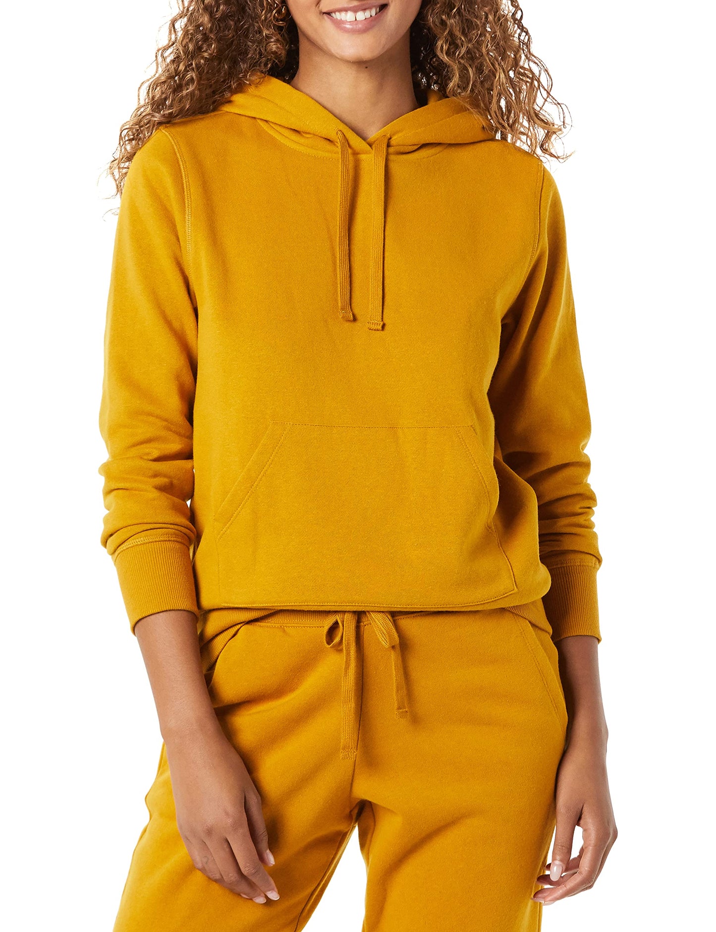 Amazon Essentials Women's Regular-Fit Fleece Pullover Hoodie (Available in Plus Size)
