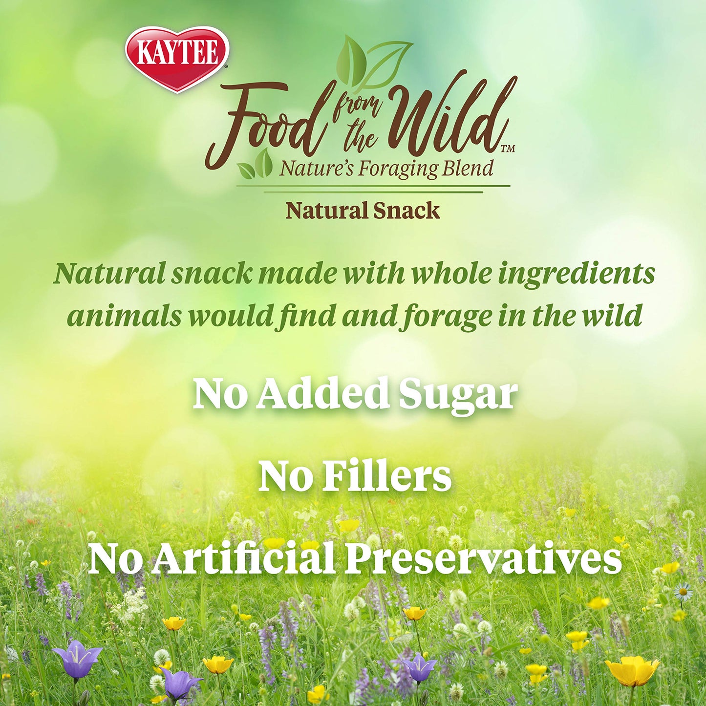 Kaytee Food from The Wild Natural Pet Hamster Food, 2 Pound