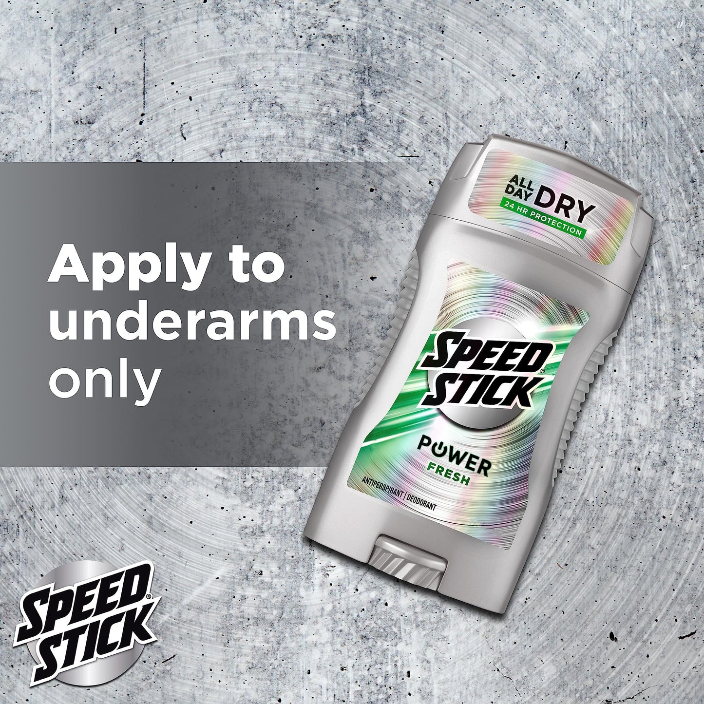Speed Stick Men's Deodorant, Fresh, 3 Ounce, 4 Pack