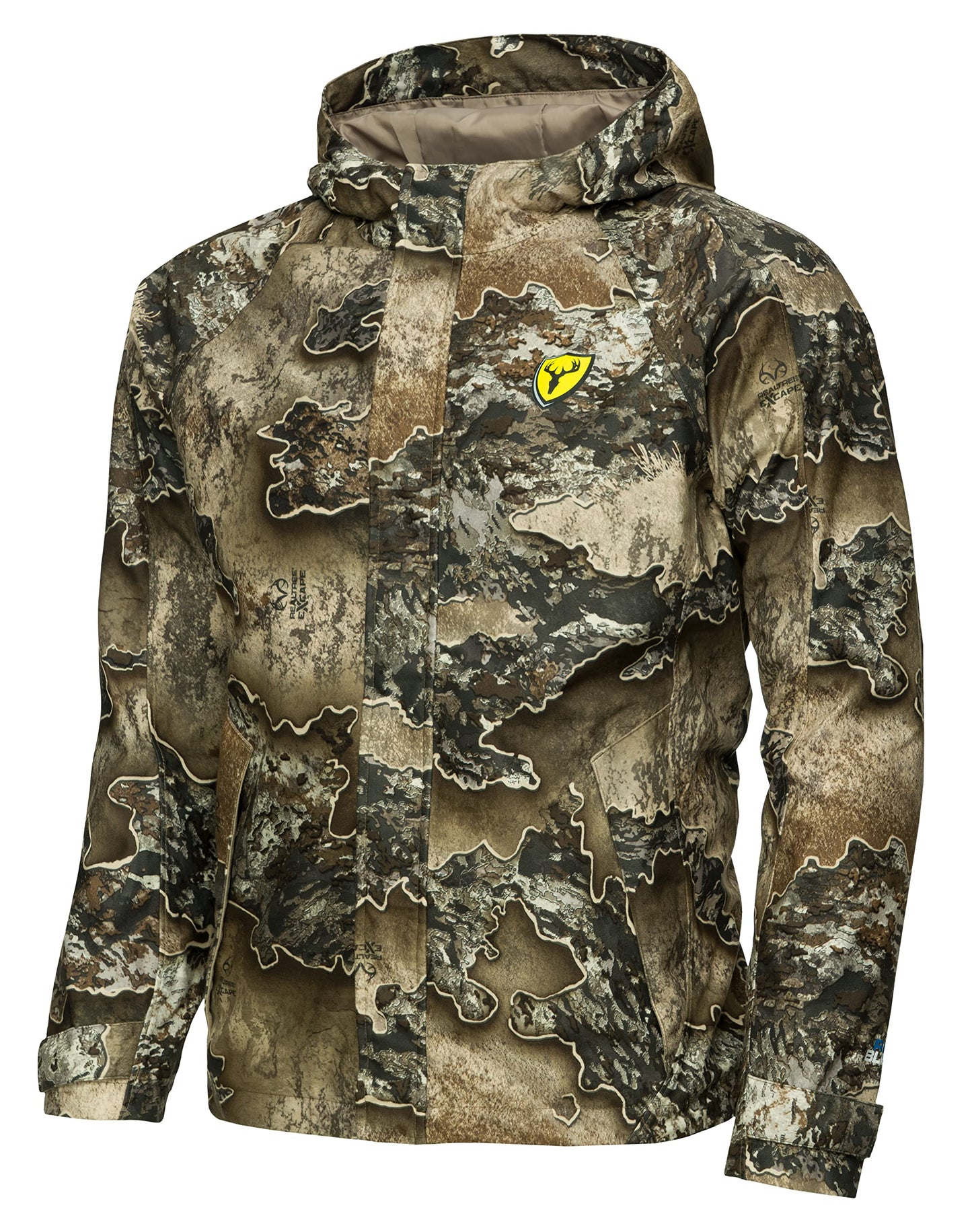 SCENTBLOCKER Drencher Men's Lightweight Breathable Waterproof Camo Rain Jacket