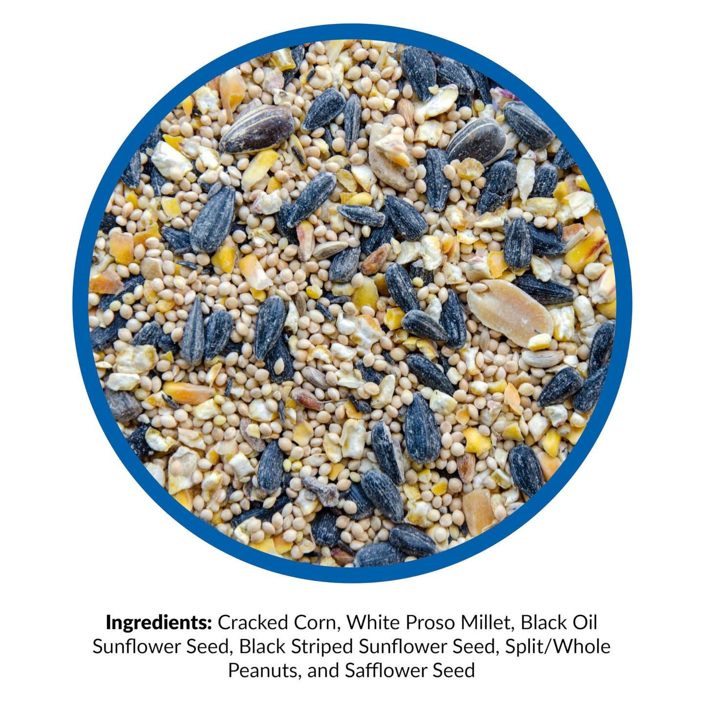 Lyric Wild Bird Mix - Wild Bird Food for Outside Feeders - Attracts Doves, Jays and many more - 40 lb. Bag