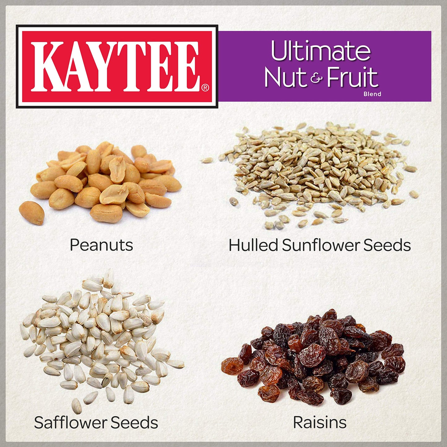 Kaytee Wild Bird Ultimate No Mess Wild Bird Food Seed For Cardinals, Finches, Chickadees, Nuthatches, Woodpeckers, Grosbeaks, Juncos and Other Colorful Songbirds, 9.75 Pound